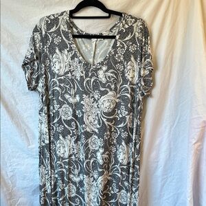 Joie Floral T-Shirt Dress Size 2X